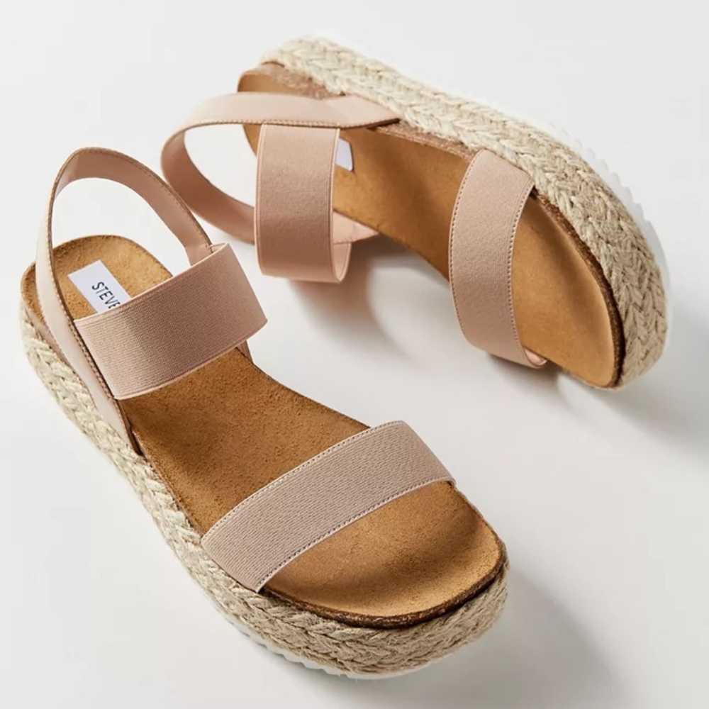 Steve Madden pink Jaklyn Espadrille Sandal